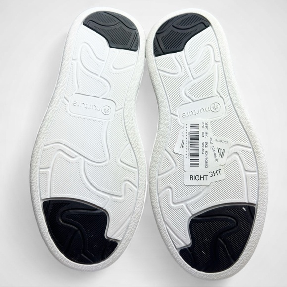 Nurture, the Atna Black Suede High Top White
Platform Sneaker Bootie - Picture 5 of 6